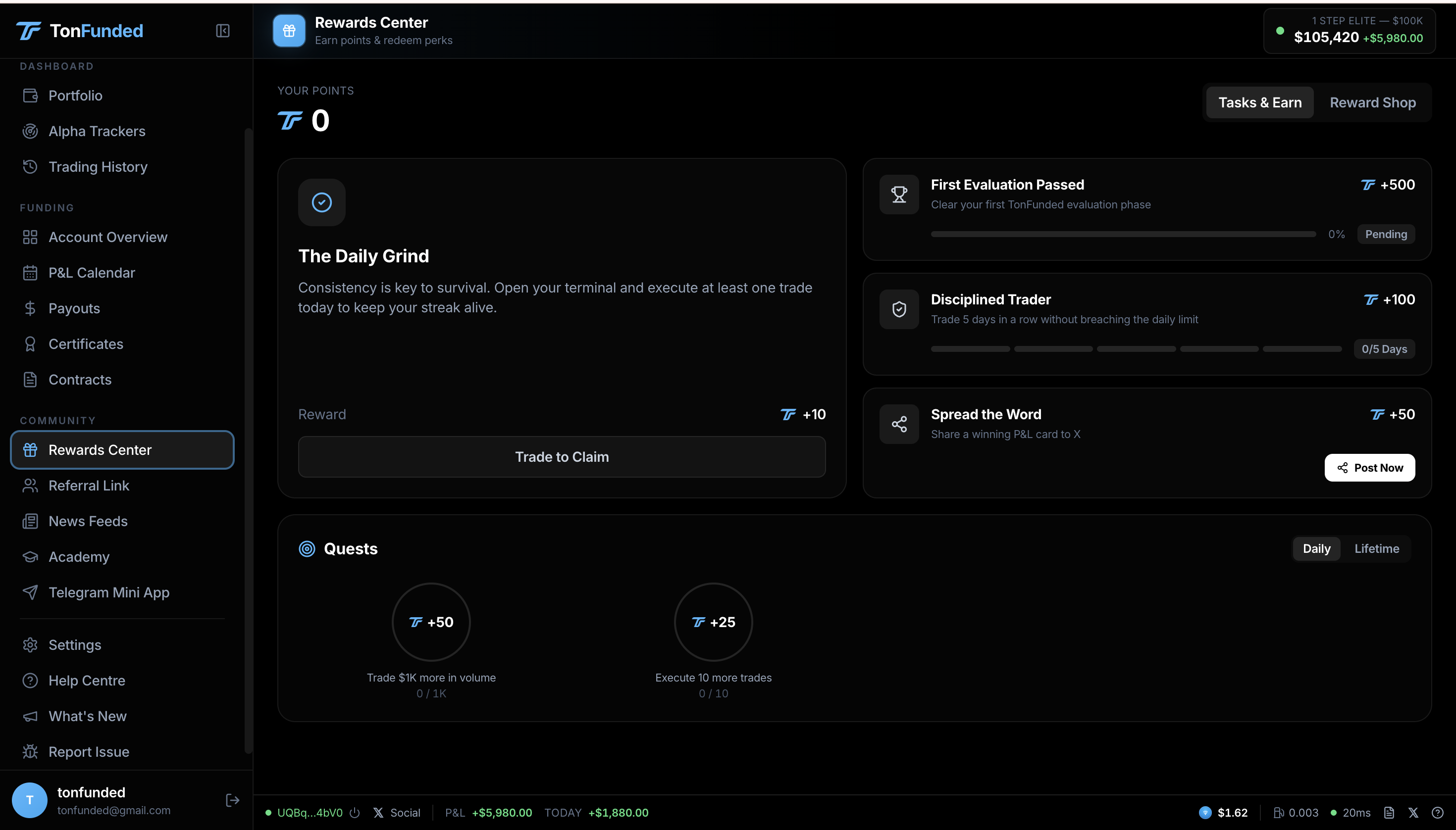 Rewards & Payouts